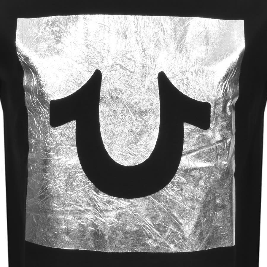 Alternative Image for ProductTrue Religion Foil Box Logo T Shirt Black3